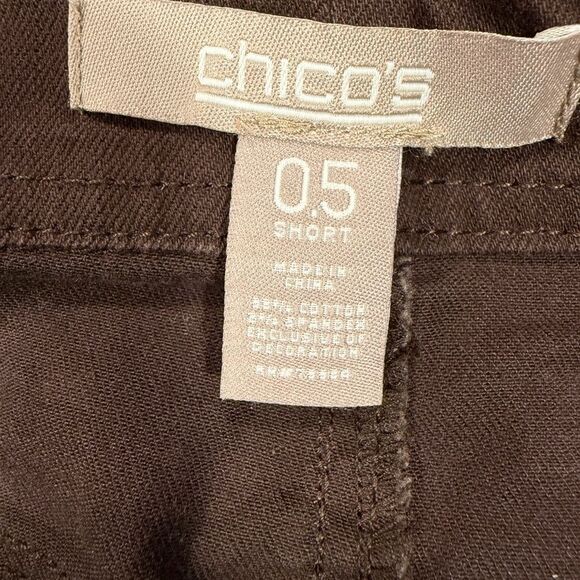 Chico's Dark Brown Pants - Picture 3 of 5